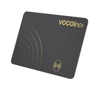VOCOlinc Wallet Tracker Fin 1.6mm, Smart Air Tag Traceur Compatible avec Apple Localiser (iOS Uniquement), Traqueur Bluetooth Localisateur d'Objets Carte pour Portefeuille, Bagages, Valise, Sac, Noir