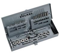 Vlkel Jeu de tarauds main et de filières M3-M12 31-PICES MÉTRIQ