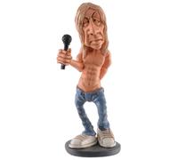 VOGLER Joh. Vogler GmbH Comical Iggy by Warren Stratford 841-5900 Le père du punk en pierre artificielle peinte à la main