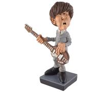 VOGLER Joh. Vogler GmbH Funny Life - Popstar Paul, du groupe pop le plus célèbre au monde, en pierre artificielle peinte à la main, collection Warren Stratford
