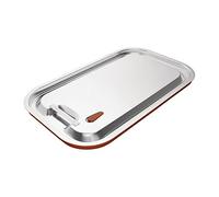 Vogue CP268 Couvercle hermétique en acier inoxydable et silicone GN 1/1