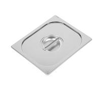 Vogue DW456 Couvercle de poêle en acier inoxydable robuste 1/2, 265 mm de largeur, 325 mm de longueur