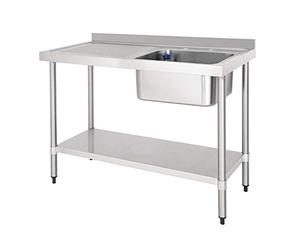 Vogue DY821 304 Égouttoir pour évier à gauche en acier inoxydable 1000 mm
