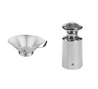 Vogue E712 Égouttoir à puce de pomme de terre & Hendi 630136 Salière et poivrière INOX