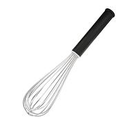 Vogue Fouet robuste avec manche en vinyle noir, 300 mm de long DA043