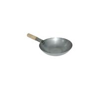 Vogue K296 Wokà fond plat en acier souple, 32,4 cm de diamètre