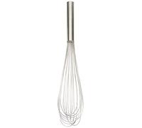 Vogue K553 Fouet léger en acier inoxydable avec joint en plastique 40 cm de long