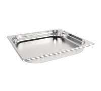 Vogue K810 Récipient alimentaire en acier inoxydable 2/3 3,5 l/40 mm de profondeur Argenté