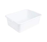 Vogue L580 Boîte de conservation alimentaire en plastique semi-transparent 52,1 x 39,4 x 17,8 cm