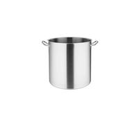 Vogue Marmite haute en acier inoxydable, 35,5 litres, grande marmite, taille : 360(diamètre)mm, plaque à induction, compatible gaz, électrique et dessus solide, couvercle vendu séparément (T147), T555