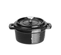 Vogue Mini casserole ronde en fonte 49 x 99 x 130 mm 240 ml