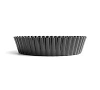 Vogue Mouleà quiche cannelé profond anti-adhésif en acier carbone 6 x 25 cm