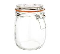 Bocal à conserves en verre avec clip 750 ml - - Verre