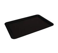 Vogue Plaque de cuisson antiadhésive en acier carbone 480 x 305 x 25 mm