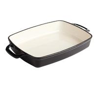 Plat en fonte rectangulaire 2.8 L noir - Vogue
