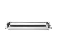 Vogue Plateau Gastronorm en acier inoxydable, GN 2/4 40 mm