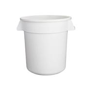 Vogue Poubelle ronde Blanc 38 l