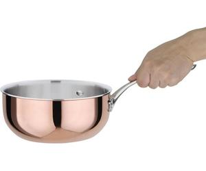 Vogue Tri-Wall Cuivre Sauteuse Induction 20Cm