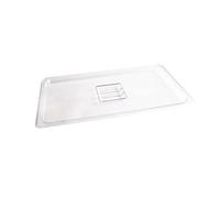 Vogue U244 Couvercle en polycarbonate 1/1 Gastronorm Transparent 530 mm L x 325 mm l