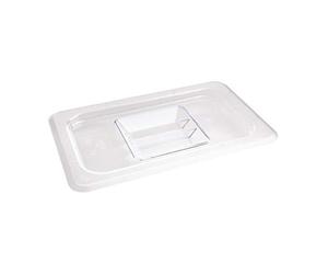 Vogue U247 Couvercle, EN Polycarbonate, GN 1/4, clair
