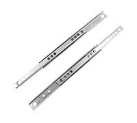 Vogueing Tool Glissière de tiroir, 1 paire, 17 mm de large, en métal, glissière de tiroir à roulement à billes pour meubles, profondeur de tiroir (310 mm de longueur)