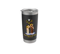 Voici l'Agneau de Dieu Jean 1:29 Foi Chretienne Gobelet isotherme en acier inoxydable double paroi