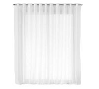 Voilage Delano grande largeur - 400 x 240 cm - Blanc