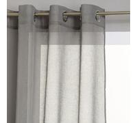 Voilage Etamine - 140 x 240 cm - Gris