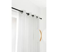 Voilage fantaisie - Jacquard ecru - 140x240cm