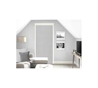 Voilage lin pour porte fenêtre 70x200 cm LINEN gris, par