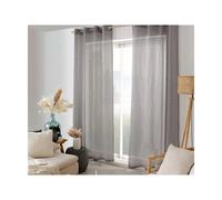 Voilage Maya Noir 140 x240 cm - Enjoy Home