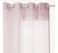 Voilage Moly - 135 x 240 cm - Rose