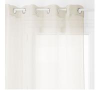 UNIVERSDECOR Voilage Moly tamisant 135 x 240 cm Atmosphera (Lin)