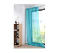 Voilage - Monna - Turquoise - 135x260 cm - Polyester