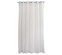 Voilage sablé grande largeur - 240 x 240 cm - Blanc