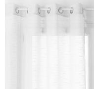 Voilage Sam - 140 x 240 cm - Blanc