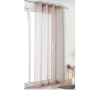 Voilages Linder VOILE DE LIN Blanc 145x260 cm