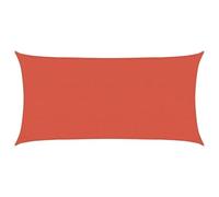 vidaXL Voile d'ombrage 160 g/m² Terre cuite 2,5 x 4,5 m PEHD