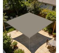 Voile D’Ombrage 2 x 3 m avec Protection UV Toiles D'Ombrages Antidéchirure pour en Plein Air, Jardin Terrasse, Taupe