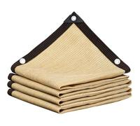 Voile d’ombrage 3x4m - PEHD - œillets - résistant vent - indéchirable