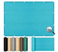 Voile d’ombrage Rectangulaire 3 x 3 m, Espirante en HDPE, Anti 98% UV Contre Le Vent, Filet de Protection Solaire, Voile d'ombrage Carrée, pour Pergola, Extérieur, Bleu Ciel