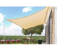 Voile d’Ombrage Rectangulaire Shazail InnovaGoods 2 x 3 m - Beige