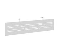 Voile de fond métal pour bureau Ecla / Arko L 160 cm blanc - - Bruneau