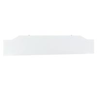 Voile de fond pour bureau droit et compact Vitaly L.160 cm - Blanc