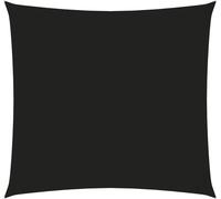 Voile de parasol tissu oxford carré 4,5x4,5 m noir