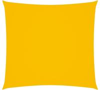Voile de parasol tissu oxford carré 4x4 m jaune