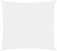 Voile de parasol tissu oxford carré 7x7 m blanc