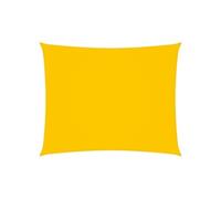 Voile de parasol Tissu Oxford rectangulaire 2,5x4,5 m Jaune