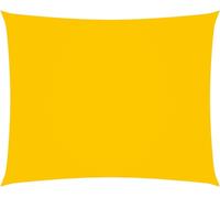 Voile de parasol tissu oxford rectangulaire 3x4 m jaune