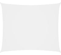 Voile de parasol Tissu Oxford rectangulaire 5x7 m Blanc
